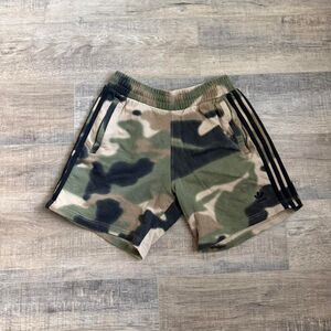 Adidas Original Camo 3 Stripe Shorts Size Medium
